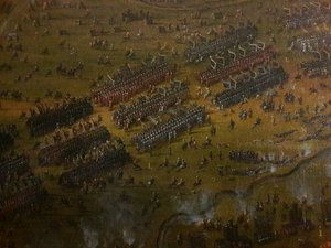 La batalla de Zurawno (1676) de Pierre Denis Martin